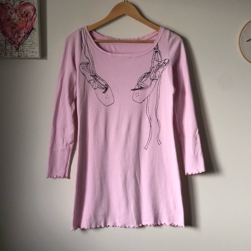Ballerina nightshirt - Jacob ballet pointe shoes PJs - size small - Picture 1 of 14